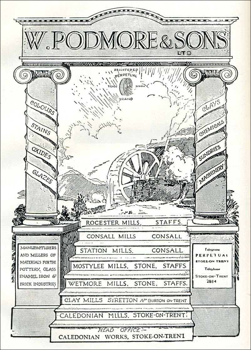 W. Podmore and Sons- 1947 advert