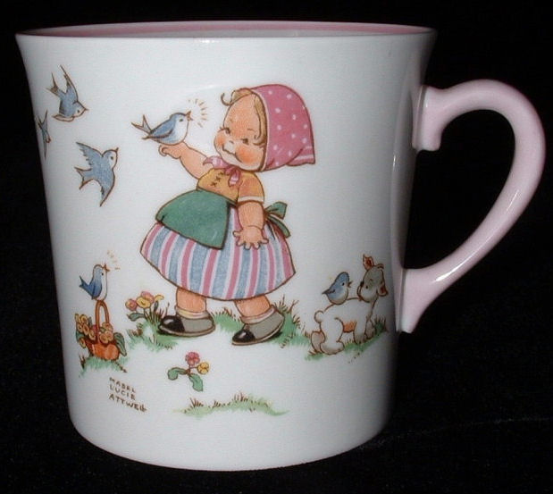 Shelley China Mug 'Little Blue Bird'