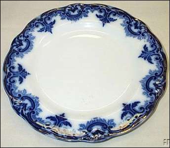 Flow Blue Plate