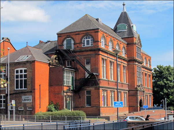 Tunstall Public Library, Queen Victoria Jubilee Buildings 