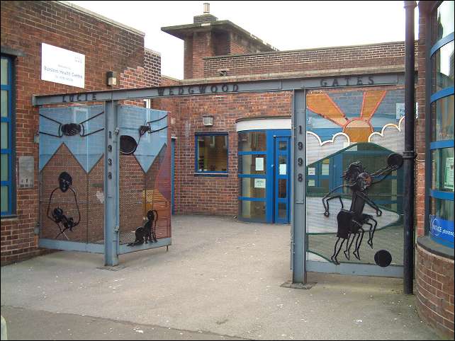 Lucie Wedgwood Gates, Chapel Lane, Burslem 