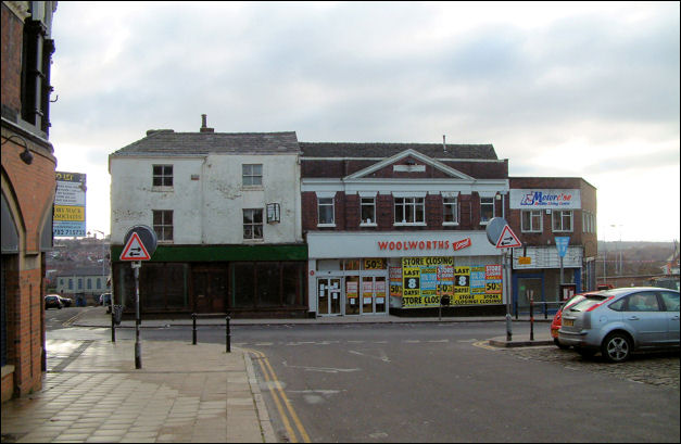 Bottom of St. John's square in Dec 2008