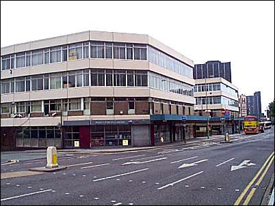 Looking back along Old Hall Street