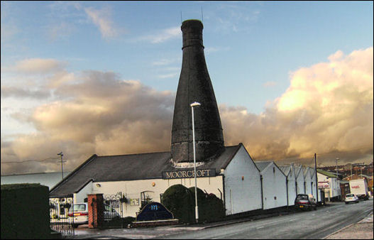 kiln at the Moorcroft works