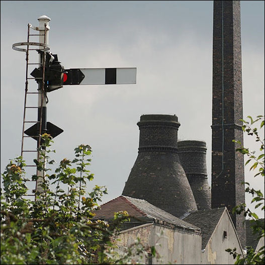 bottle kilns at the Albion Works 