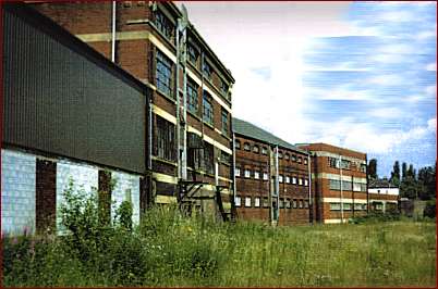 Redundant Bakery buildings backing onto the line of the Burslem Canal