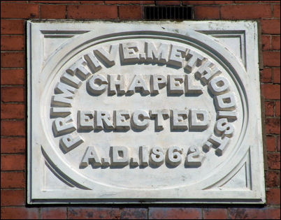 Packmoor Primitive Methodist Chapel - 1862