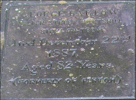 George Barlow of Alan Street, Hartshill