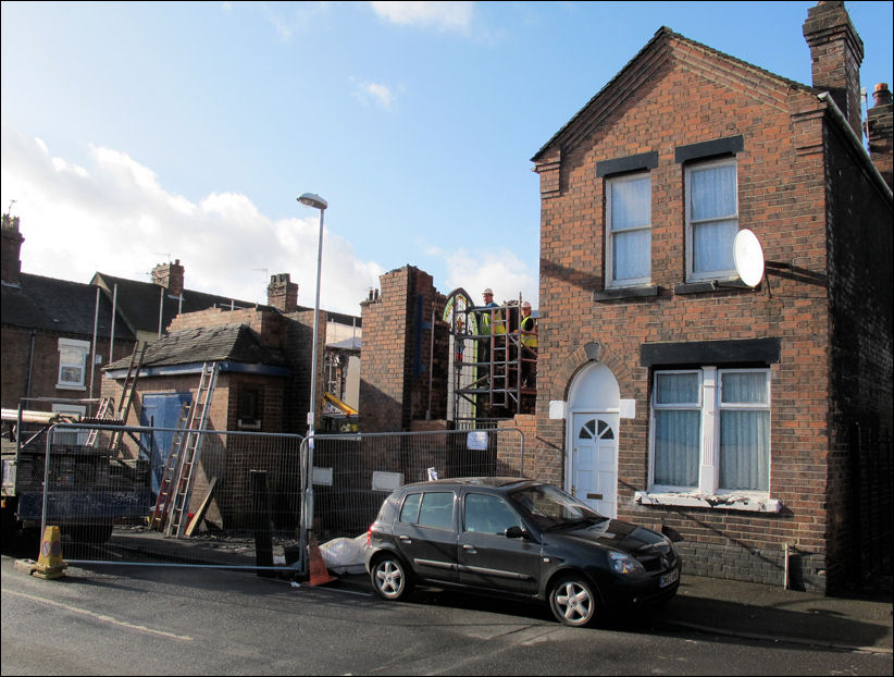 view of demolition - Portland Street 