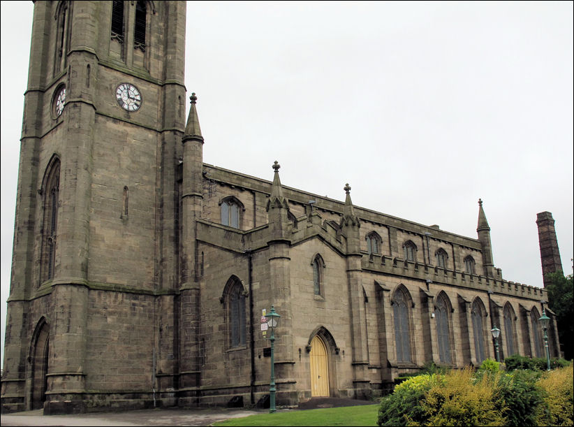 St. James - the view from Normacot Road