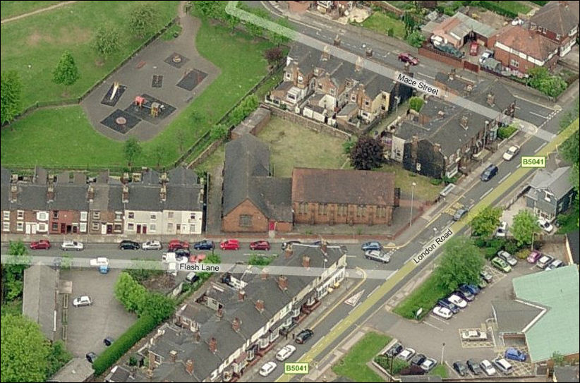 Trent Vale Methodist Church on London Road and Flash Lane