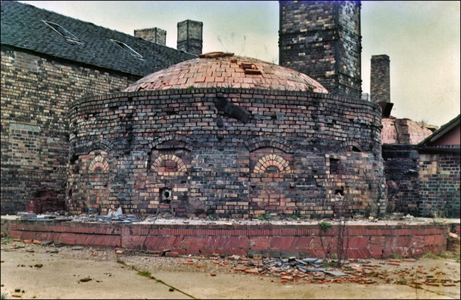 Brick Kilns at Wheatly & Co Ltd., Springfield Tileries, Trent Vale