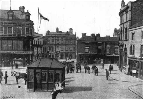 Crown Bank, Hanley Town Centre - 1893