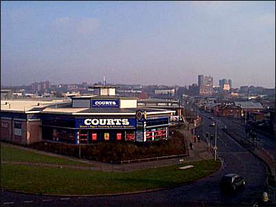 Etruria Road 'corridor' from Hanley to the Festival Park