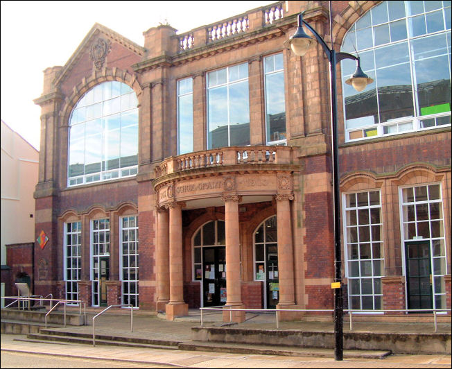 the renovated Burslem School of Art 