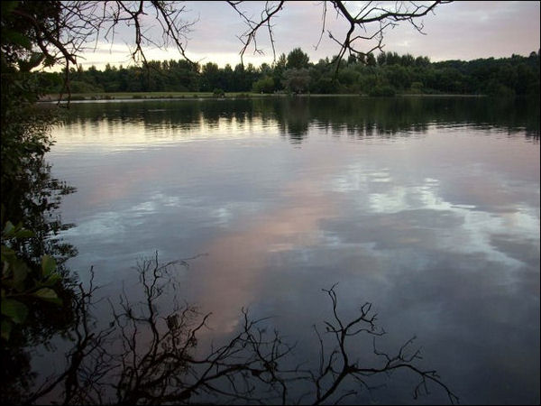 Sunset over Westport Lake