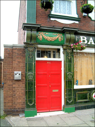 Detail around the entrance door