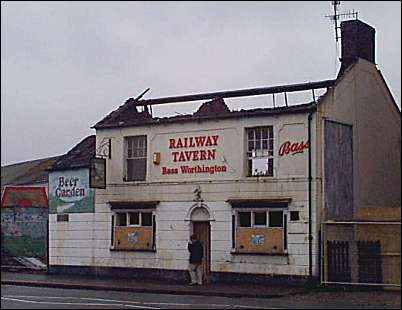 Demolition of the public house.