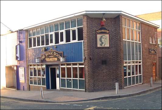 The 'Stage Door' public house in Gitana Street, Hanley, Stoke-on-Trent