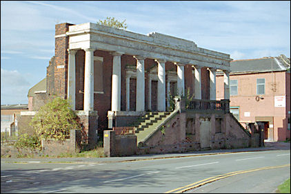 Portico of Hill Top Methodist Sunday School