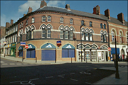 The listed buildings 36-38 and 40 Queen Street