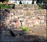 Altar of former church 