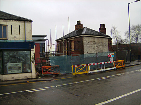 Lock-keepers cottage being restored