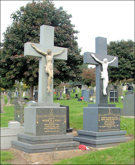 the graves of Father Welch and Father Ryan