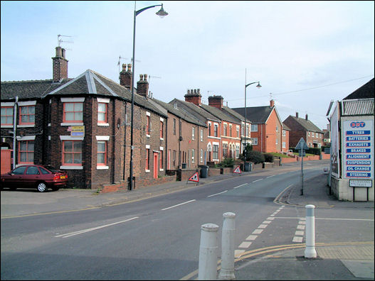 Newcastle Street - looking from Trubshaw Cross towards Burslem