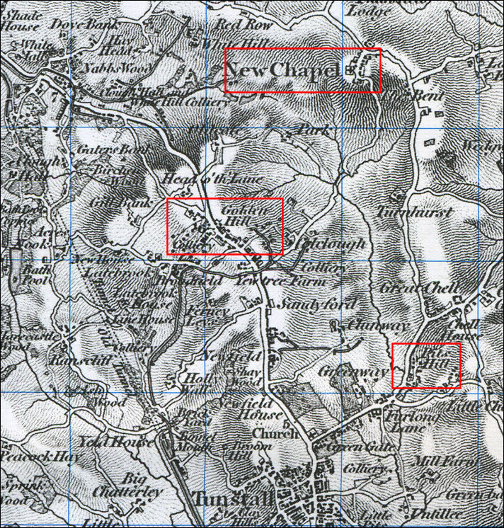 Goldenhill area c. 1840