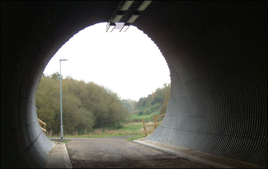 the loop line - looking towards Goldenhill