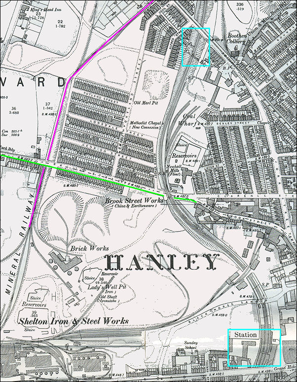 Century Street area on the Loop Line - 1898