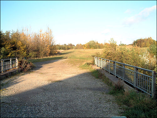 the route of the tramway