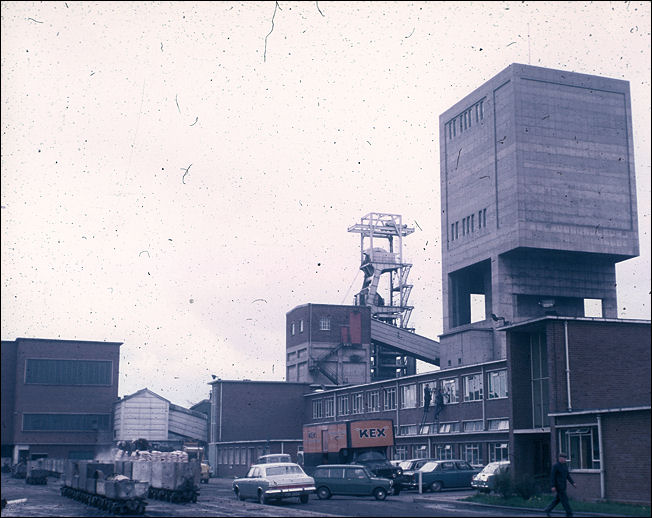 The pithead at Florence Colliery 