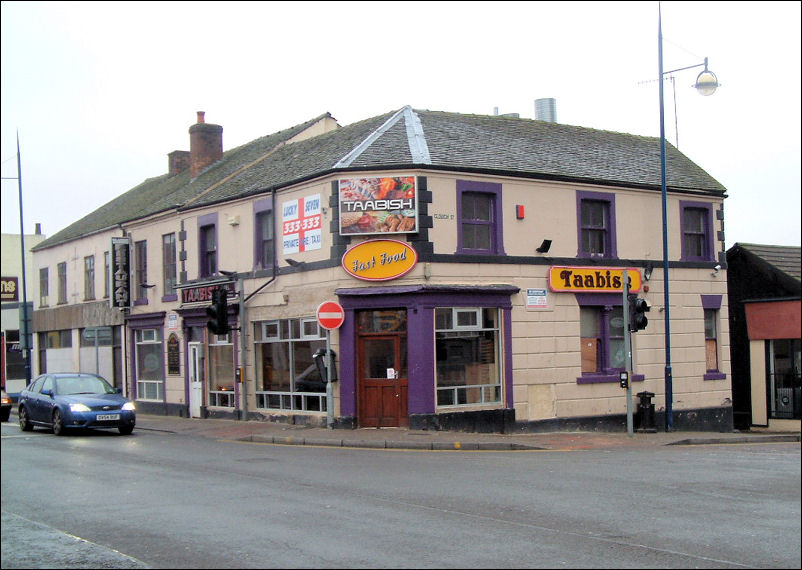  on the corner of Marsh Street and Clough Street, Hanley