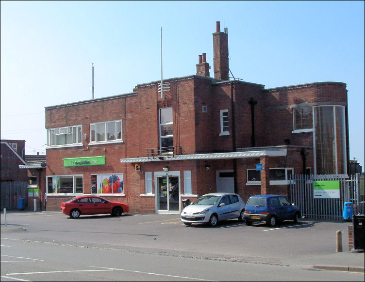 this photo taken in April 2009 show the art deco styling of the building