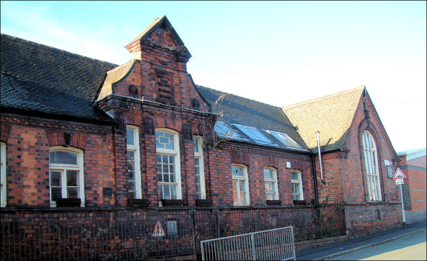 View of the school from Hazelhurst Street