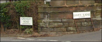 corner Greasley Road and Eaves Lane, Abbey Hulton