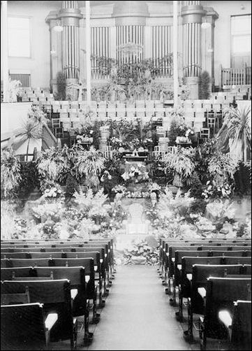 Longton Central Hall (c.1900-40) Photographed by William Blake.