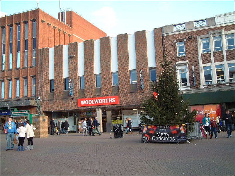 Woolworths in Parliament Row Hanley, Stoke-on-Trent 