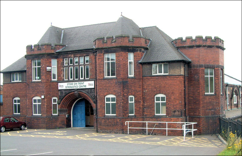 Burslem Barracks and Public Gymnasium - opened in 1902