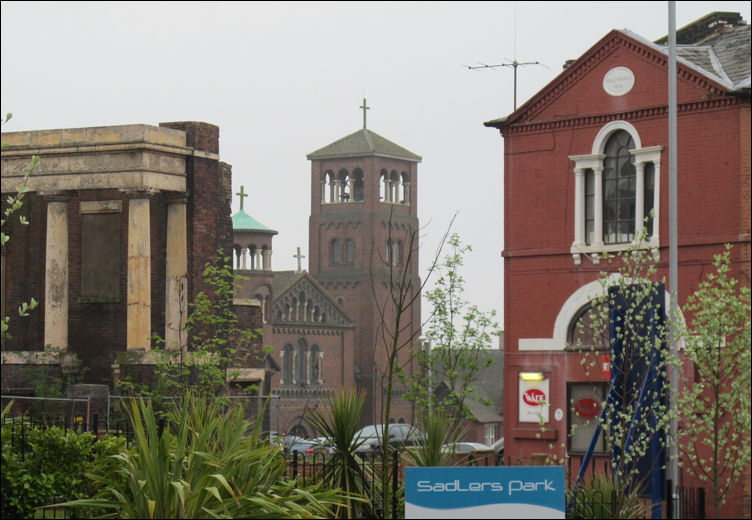 three listed buildings