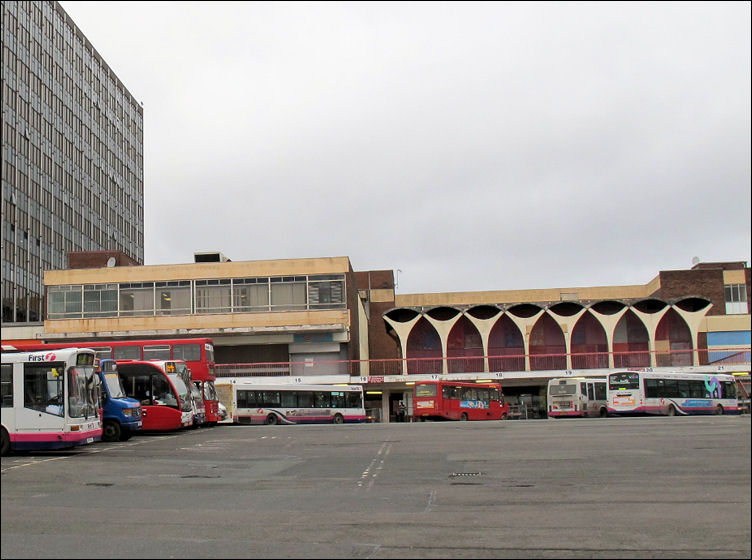 view of the old restaurant and shops