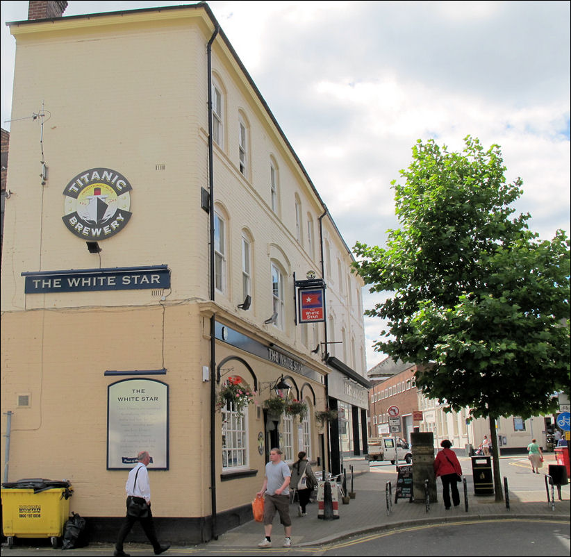 The White Star in Kingsway, Stoke-on-Trent. One of the Titanic Brewery pubs