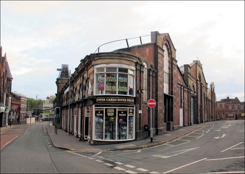 the market on the corner of The Strand and Transport Lane