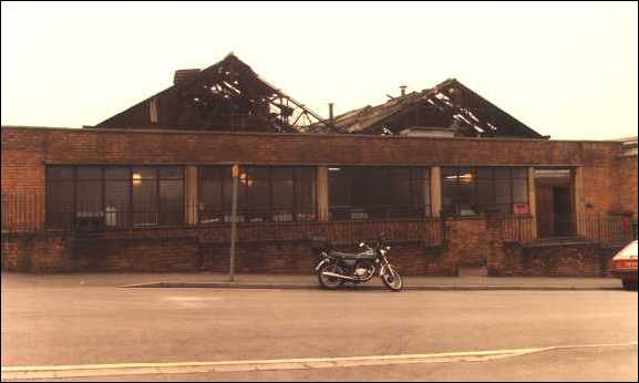 Front of the foundry from Ivy House Road.