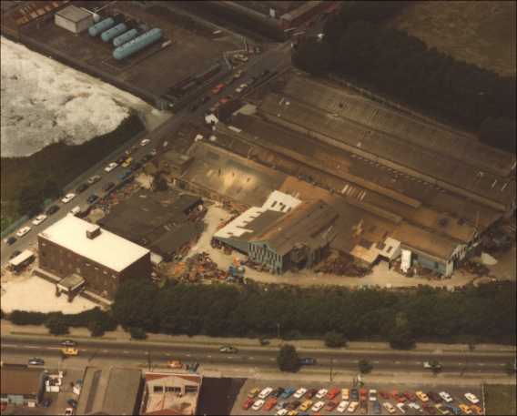 Photo: 1977 when the new office block was built.