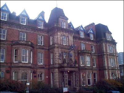 Hanley town hall - built as the Queens Hotel in 1869 