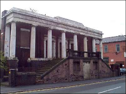 Burslem Sunday School with it's impressive frontage.