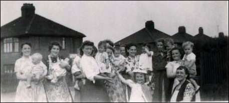 Mothers with their Coronation babies, Northwood